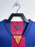 2014-15 Mens  Barcelona Home Retro Long Sleeve Soccer Jersey