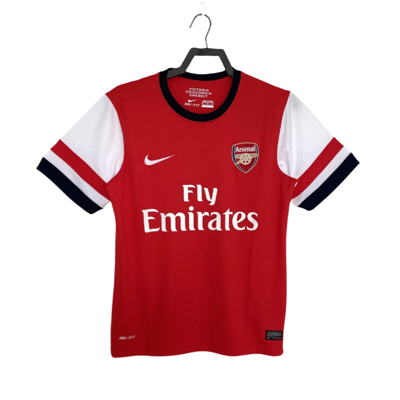 2012-13  Mens Arsenal Retro home red Soccer  Jersey