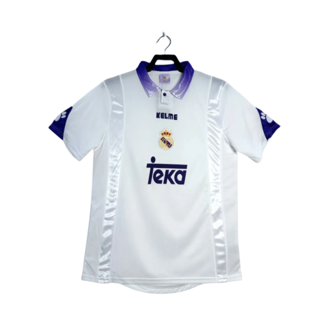 1997-98 Real Madrid Home Retro Soccer Jersey