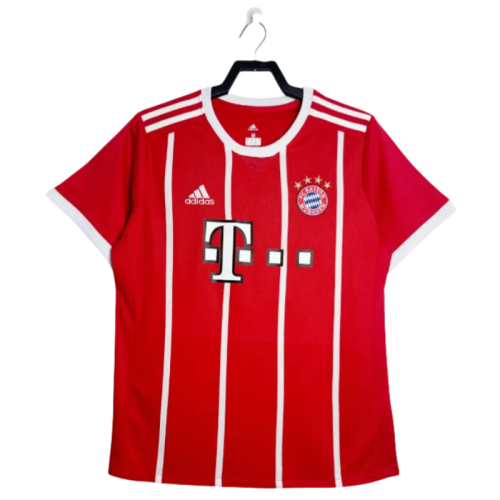2017-18 Bayern Home red  Retro Soccer Jersey