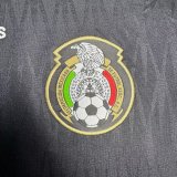 2010 Mexico Away black Retro Soccer Jersey
