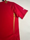 2001-01  Mens LIV red Retro home soccer  Jersey