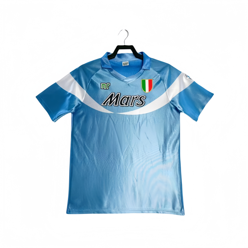 1990-91 Napoli Home Retro Soccer Jersey
