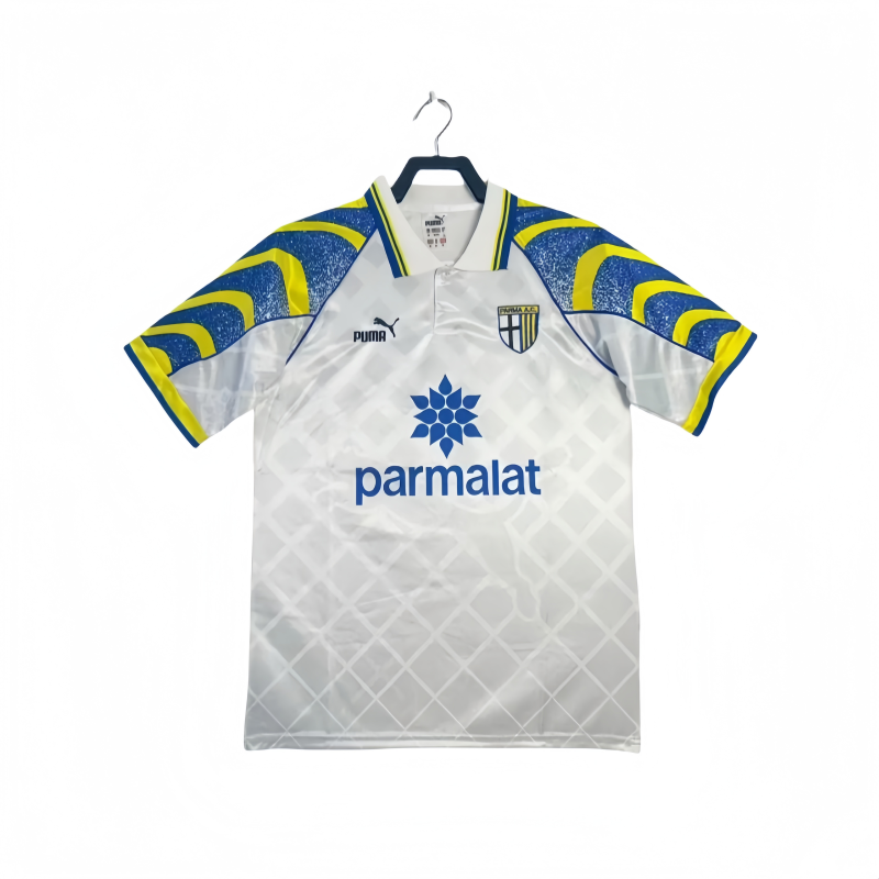 1995-97 Parma  White Retro Soccer Jersey