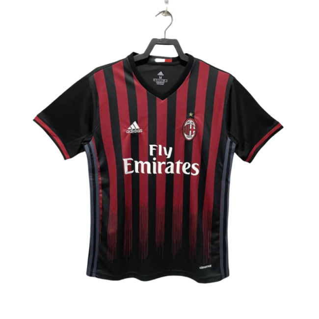 2016-17  Mens AC Milan Retro Home Jersey