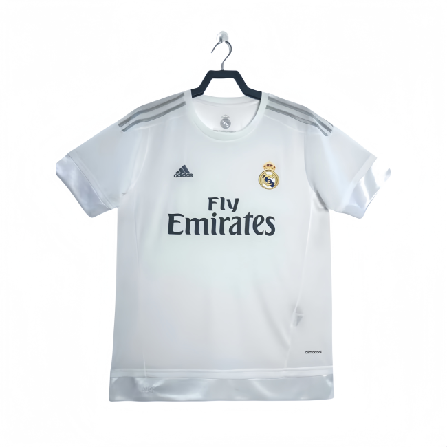 2015-16 Mens Real Madrid Retro Home  Jersey