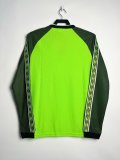 1998-99 Mens Manchester United   Retro green  goalkeeper  Long Sleeve Jersey