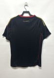 2010 Mens Germany Away black Retro Soccer Jersey