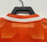 1998 Mens Netherlands orange color Retro Soccer Jersey