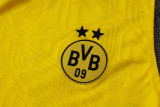 2024/25 Mens Borussia Dortmund Vest Short Training Suit yellow