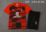 2024/25 Mens AC Milan red and black Short Training Suit