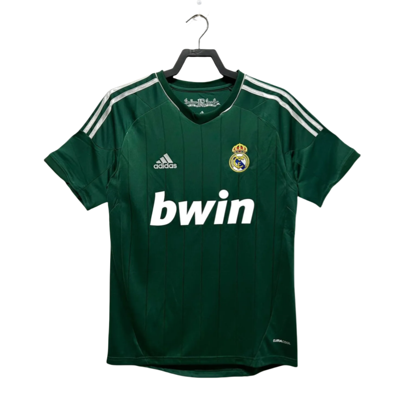 2012-13  Real Madrid  Third  Away  Retro green Soccer Jersey