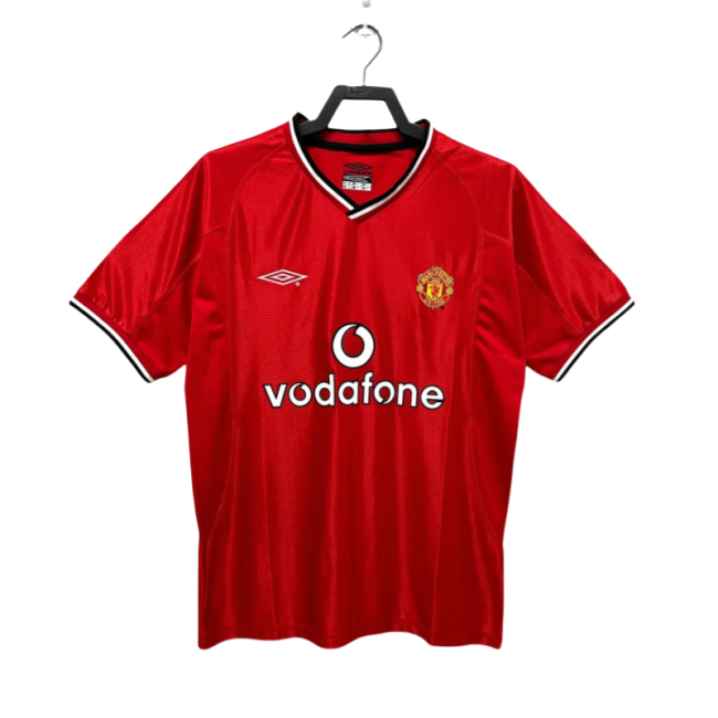 2000-02  Mens Manchester United Home red  Jersey