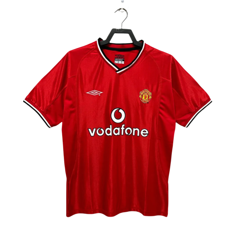 2000-02  Mens Manchester United Home red  Jersey