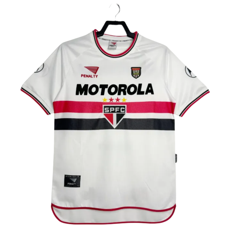 2000 Sao Paulo Home Retro Soccer Jersey