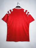 1996 Mens Türkiye home red  Retro jersey