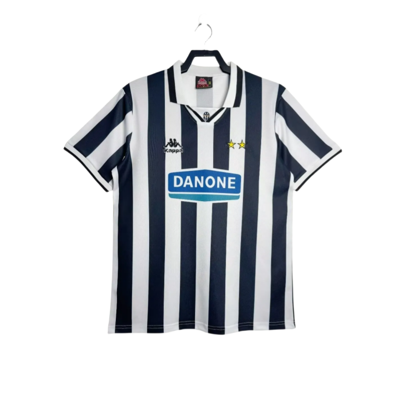 1994-95  Mens Juventus home Retro soccer Jersey