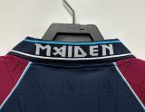 1999 Mens West Ham United Retro Home soccer Jersey