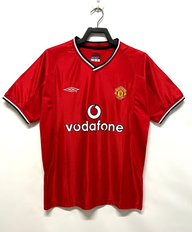 2000-02  Mens Manchester United Home red  Jersey