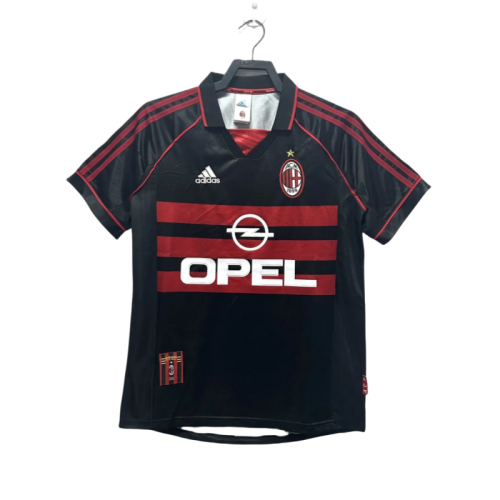 1998-99  Mens AC Milan black  Retro Third  Away Jersey