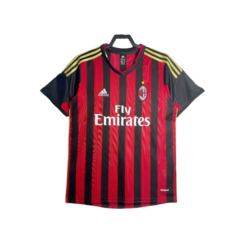 2013-14  Mens AC Milan Retro Home Jersey