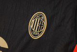 2024/25 Mens AC Milan Short Training Suit Black