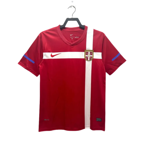 2010 Mens Serbia red  Home Retro Soccer Jersey