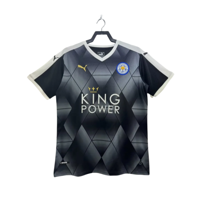 2015-16 Leicester City Away Retro Soccer Jersey