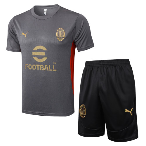2024/25 Mens AC Milan grey Short Training Suit