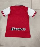 1996-97 Mens Arsenal red  Retro Home Jersey