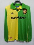 1992-94 Mens Manchester United Retro  Away Jersey Long Sleeve