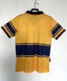 1997-99 Mens Arsenal yellow Retro Away Jersey