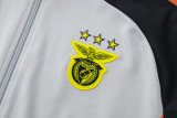 24-25Mens Benfica  Jacket + Pants Training Suit grey