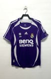 2006-07 Real Madrid  Away Retro Soccer Jersey