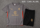 2024/25 Mens AC Milan grey Short Training Suit
