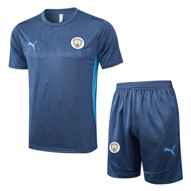 2024/25 Mens Manchester City Medium blue Short Training Suit