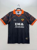 1999/2000 Roma Away Retro Soccer Jersey