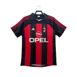 2000-02 Mens AC Milan Retro Home Jersey