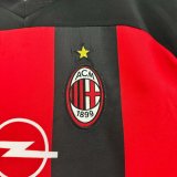 2000-02 Mens AC Milan Retro Home Jersey