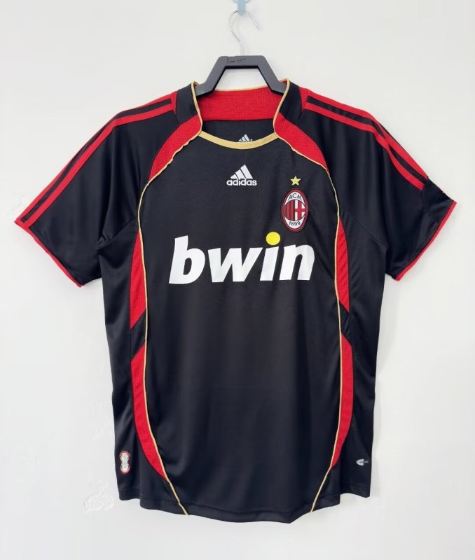 2006-07  Mens AC Milan Retro Third Away Jersey