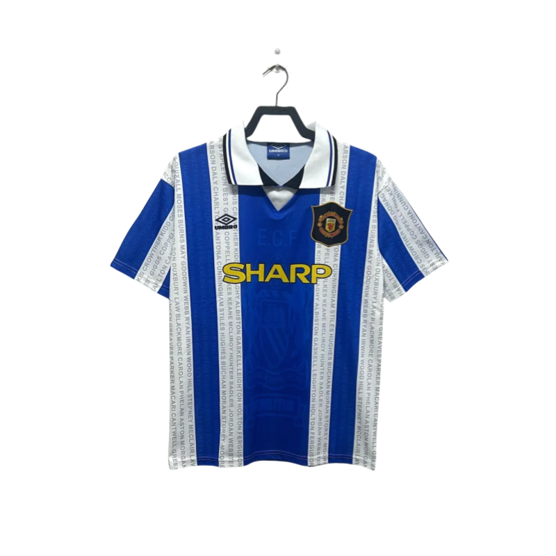 1994-96  Mens Manchester United Retro Third  Away soccer Jersey