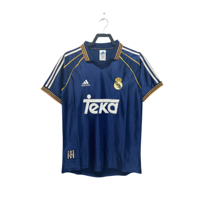 1998-2000 Real Madrid Third  Away Retro Soccer Jersey