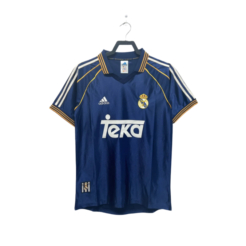 1998-2000 Real Madrid Third  Away Retro Soccer Jersey