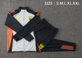 24-25Mens Benfica  Jacket + Pants Training Suit grey