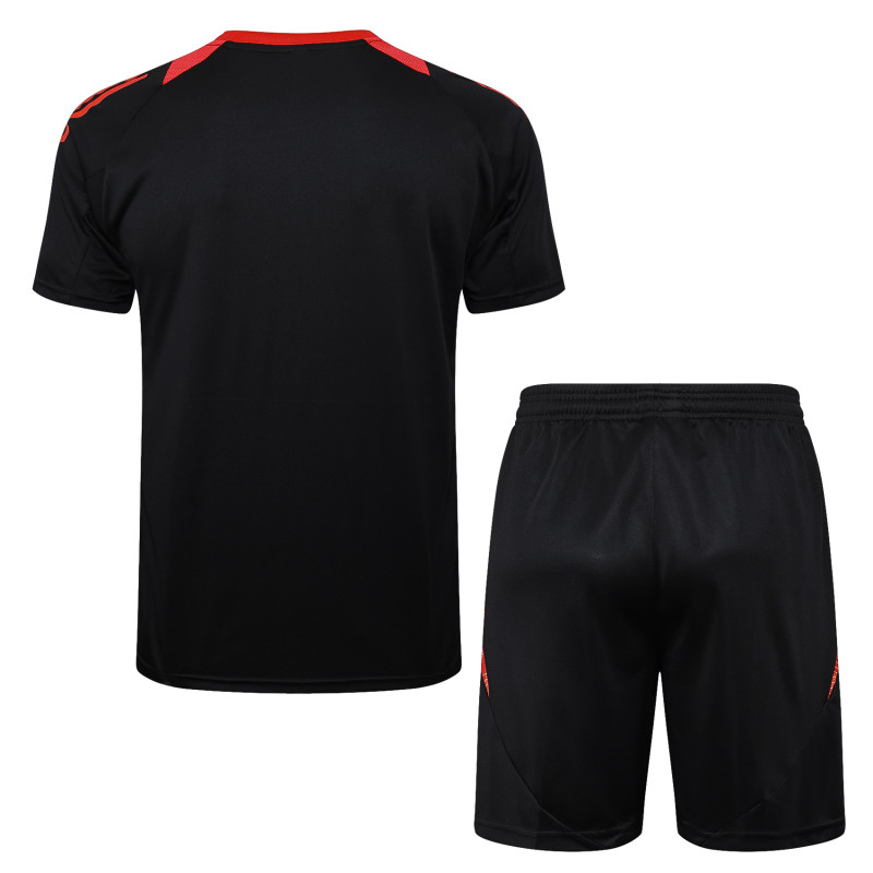 2024-25 Mens Brazil International black Short training suit