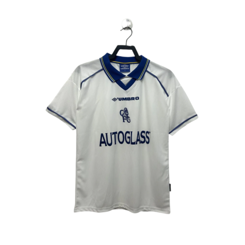 1998-2000 Mens Chelsea White  Retro  away  Jersey