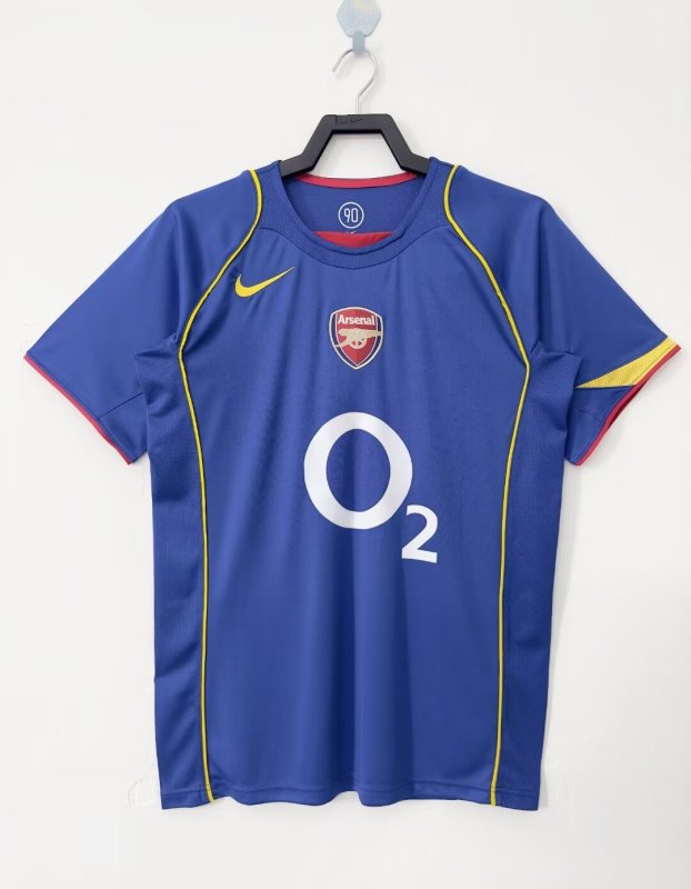 2004-05  Mens Arsenal  Retro Away Jersey