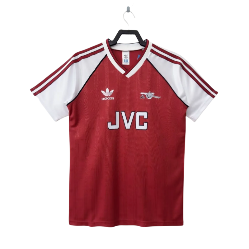 1988-90 Mens Arsenal red  Retro Home Jersey