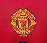 2000-02 Mens Manchester United Home red  Jersey