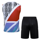2024/25 Mens Real Madrid Vest Short traning suit